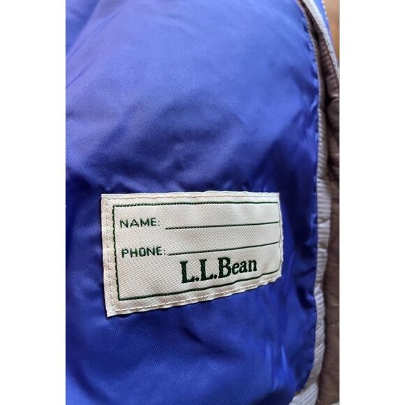 L.L. Bean Silver / Gray / Purple Quilted Jacket Girls Size Small 5/6 295291 - Picture 9 of 10